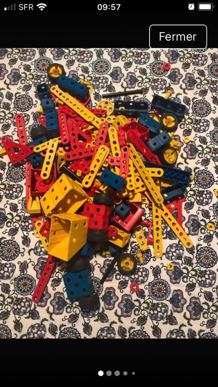 Meccano avec outils