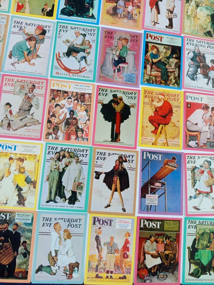 Lot cartes Norman Rockwell - photo numéro 8