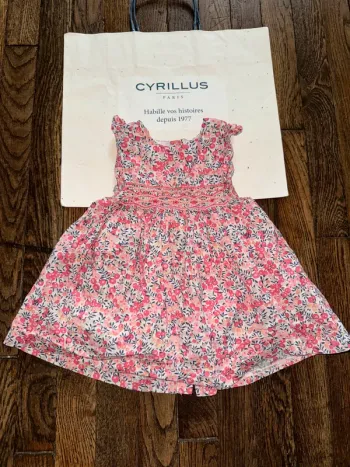robe liberty cyrillus 6 mois