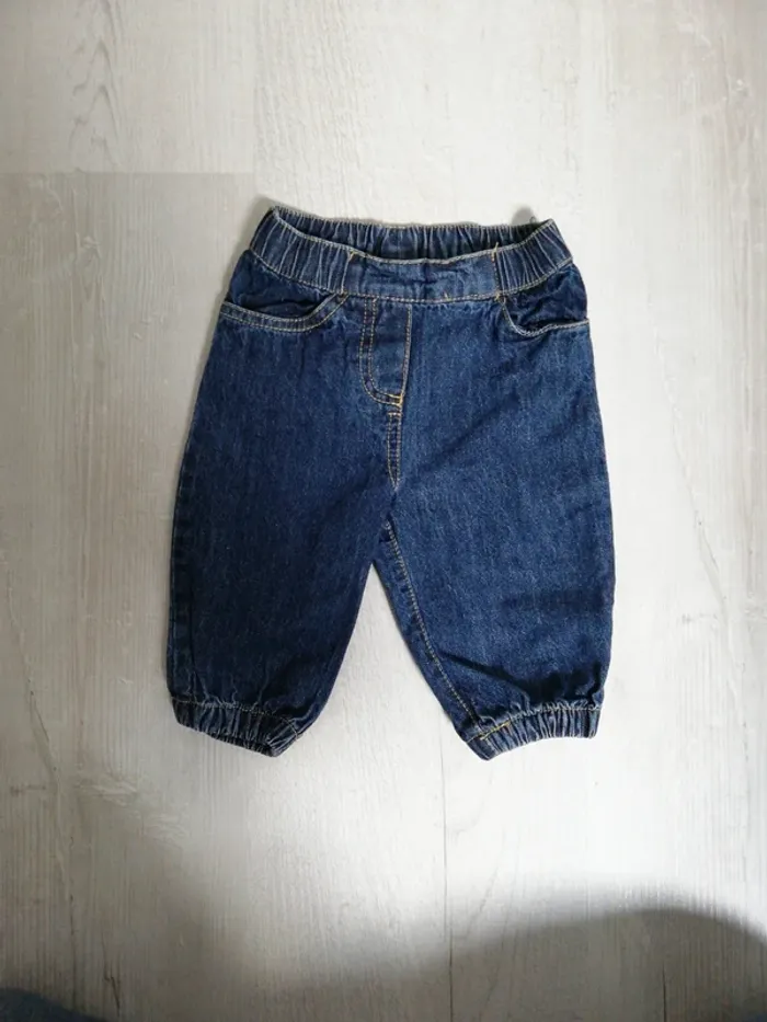 Pantalon jean bébé rêve 3 mois