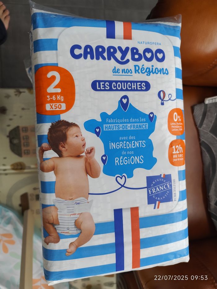 Couches taille 2