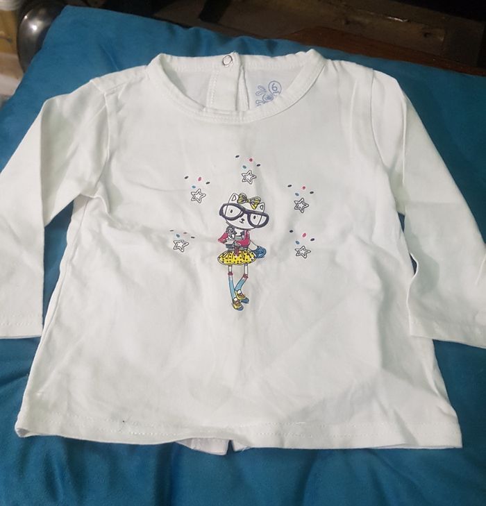 Tee shirt bébé fille - photo numéro 1