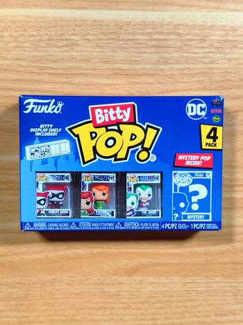 Pack 4 Funko Bitty Pop! - DC Comics - Villains & Mystery