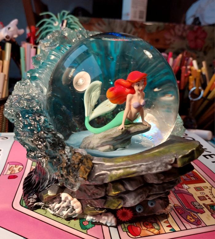 Boule a neige ariel la petite sirene disney