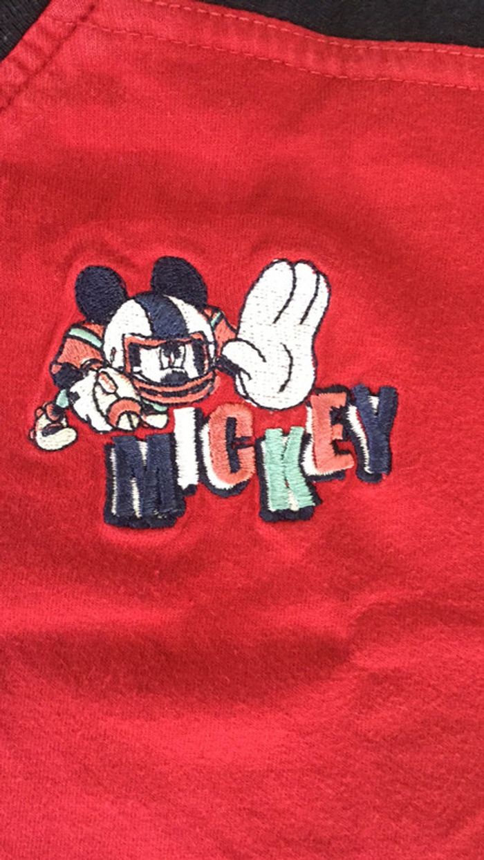Tee shirt rouge Mickey 2 ans - photo numéro 2