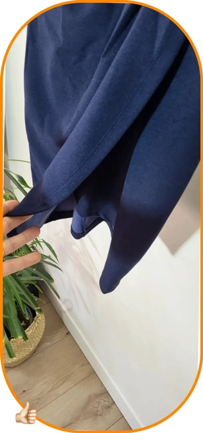 Robe élégante bleu marine – Taille M - photo numéro 5