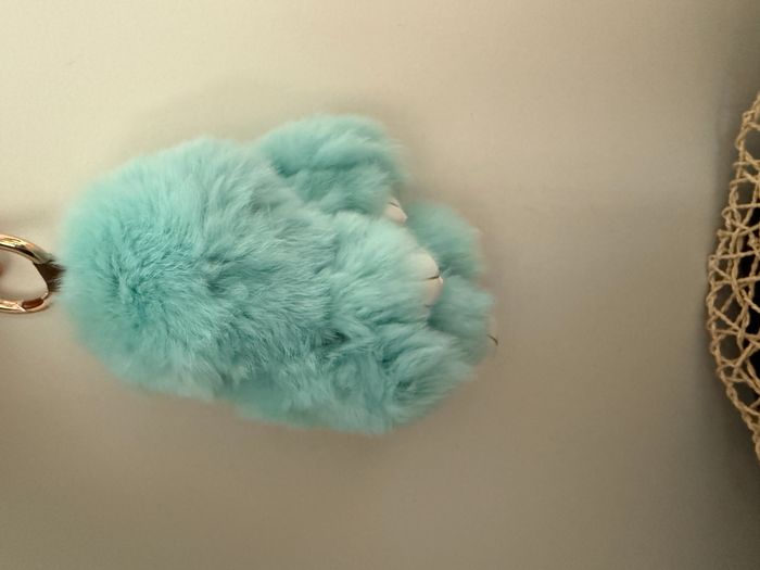 NoNiMaPaLi Porte-clés lapin menthe - photo numéro 2