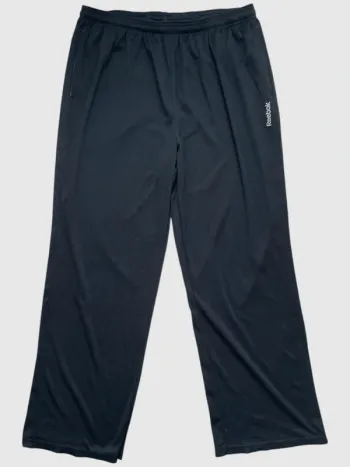 Mens Reebok Track Pants Black Style # 3RSMP907 Size 2XL