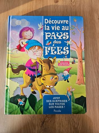 Livre Découvre la vie au pays des fées