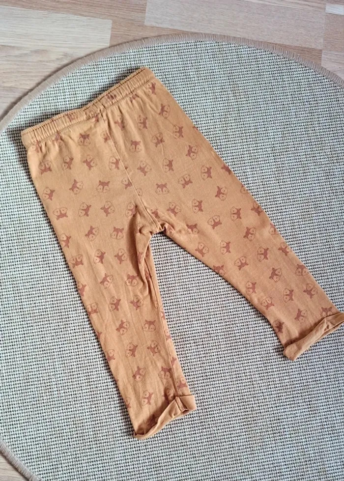 Pantalon léger garçon 2 ans Motif renard - photo numéro 3