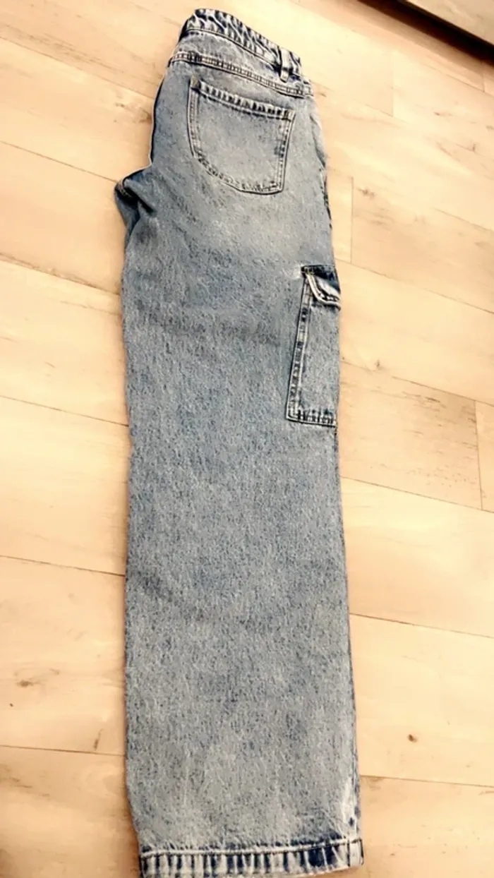 Jean cargo pimkie taille 42 très bon état - photo numéro 2
