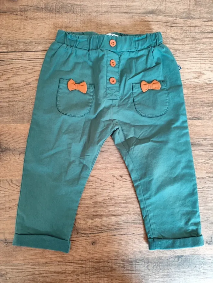 Pantalon Vert 18 mois
