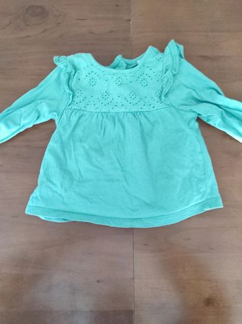Blouse bébé 6 mois Tape à l'oeil très bon état