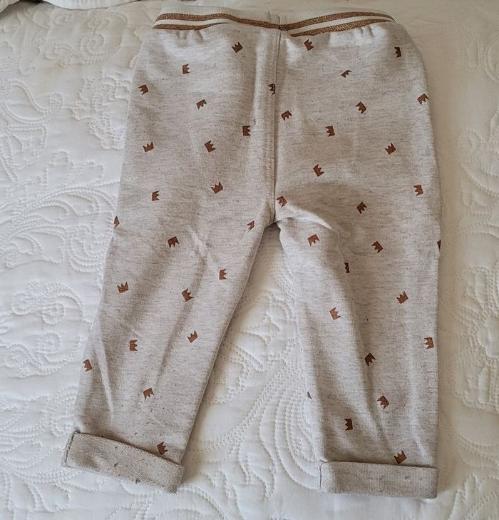 Legging gris avec des couronnes dorées Orchestra - photo numéro 2