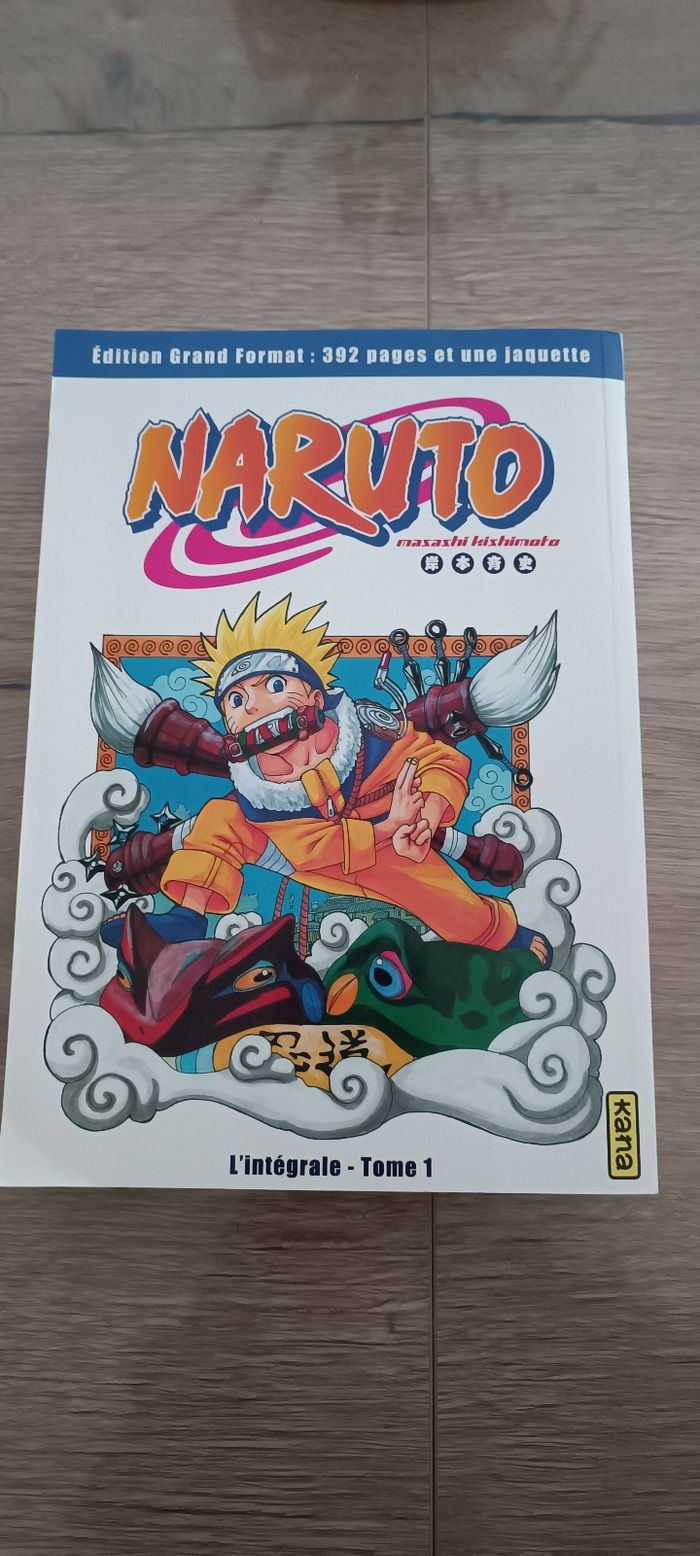 Manga Naruto l'intégrale tome 1