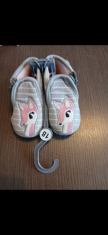 Chaussons fille bambi 18