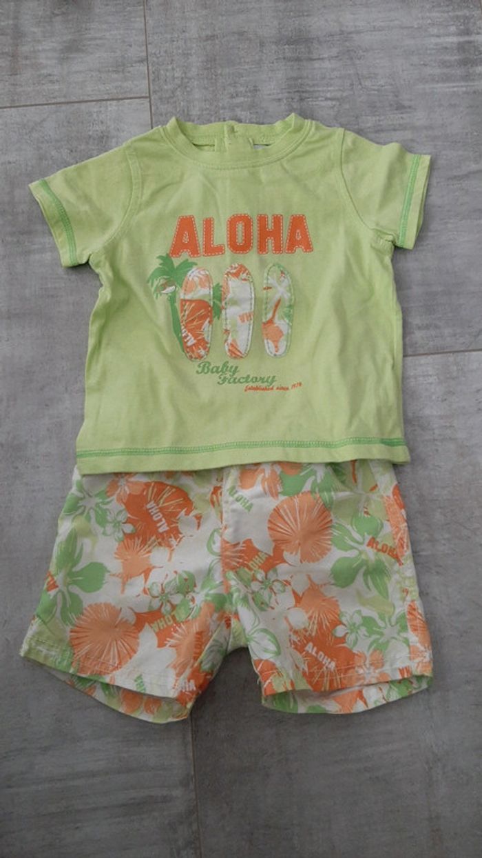 Ensemble short t-shirt