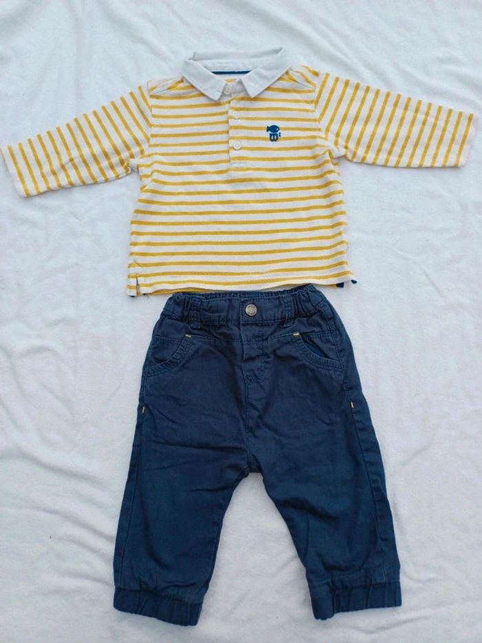 Ensemble Obaibi taille 12 mois