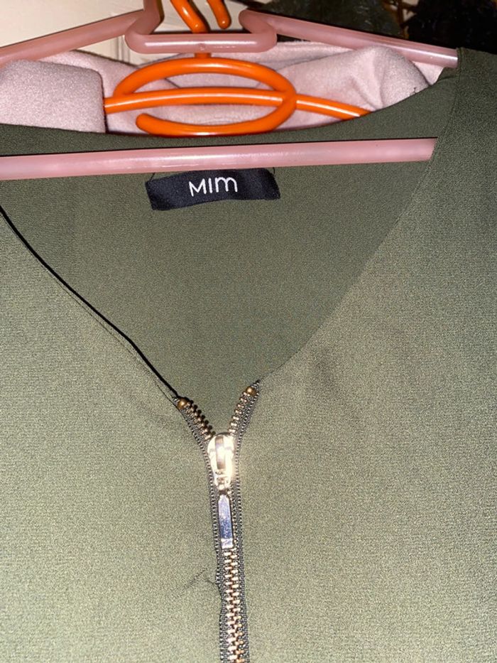 Blouse kaki mim - photo numéro 2