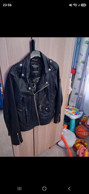 Blouson / veste Perfecto Redskins en cuir 