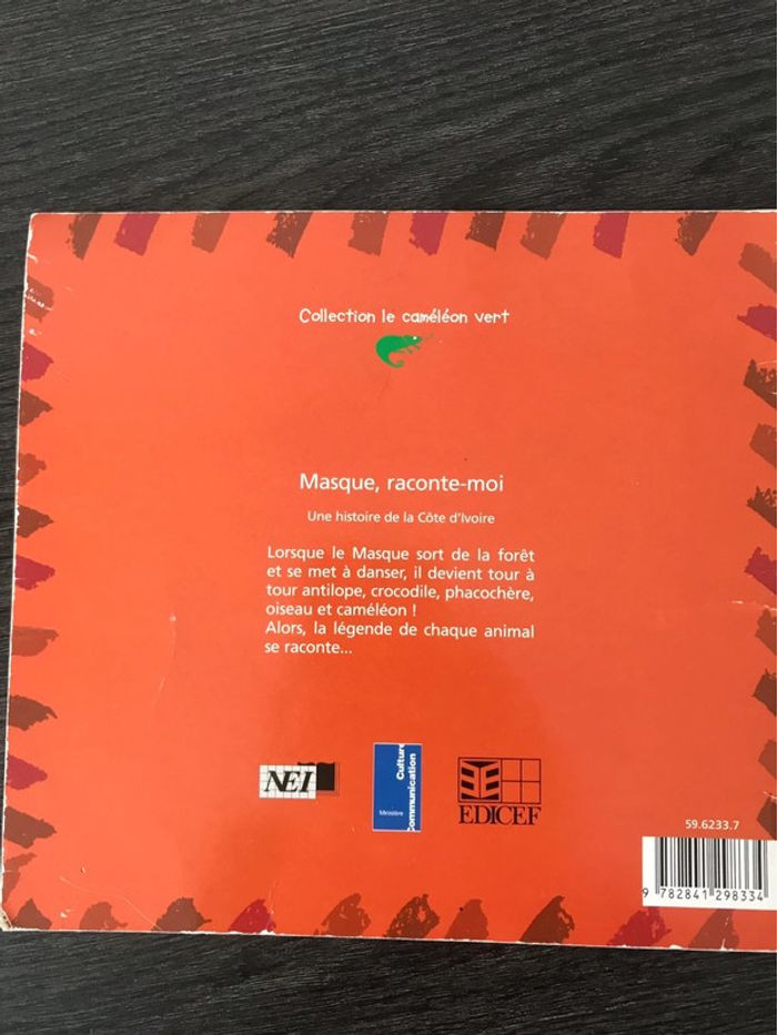 livre enfant Masque, raconte moi - photo numéro 4