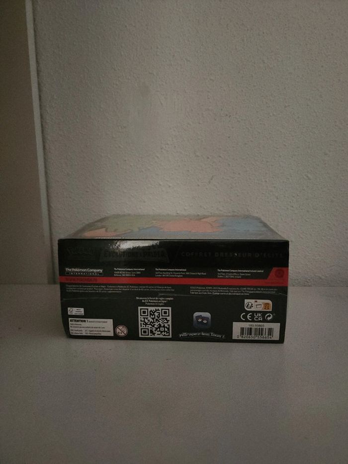 Pokemon Coffret dresseur d'élite ETB Pokemon Évolutions a Paldea scellé - photo numéro 6