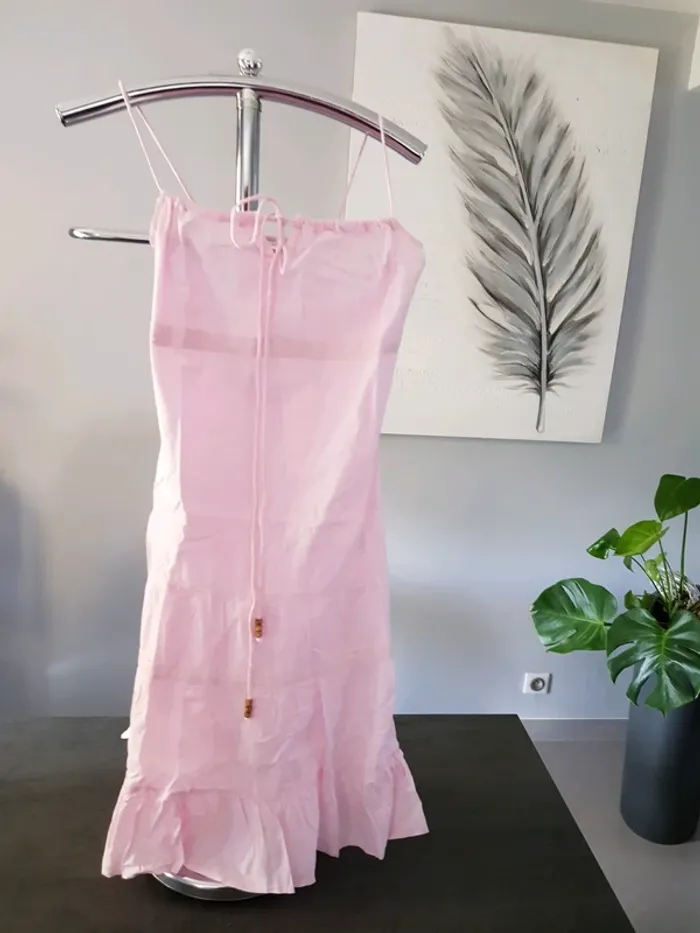 Robe d été rose 42