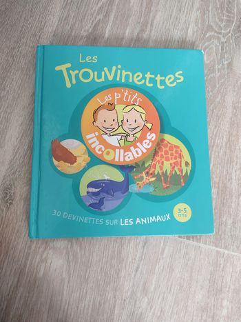 Livre Les trouvinettes les p'tits incollables