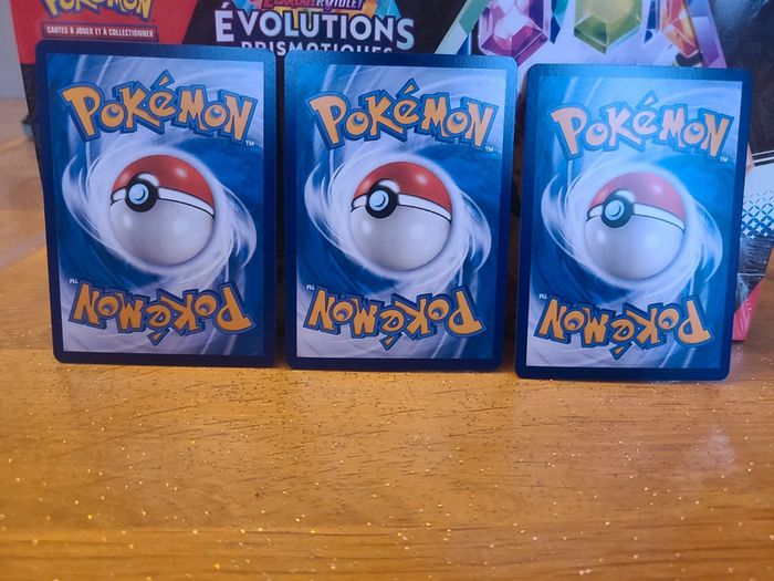 Pokémon lot de 3 cartes Gem pack simularbre cbb1c - photo numéro 2