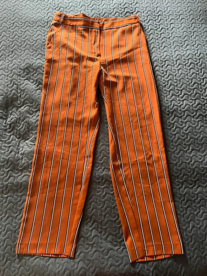 pantalon fluide camaïeu taille 36