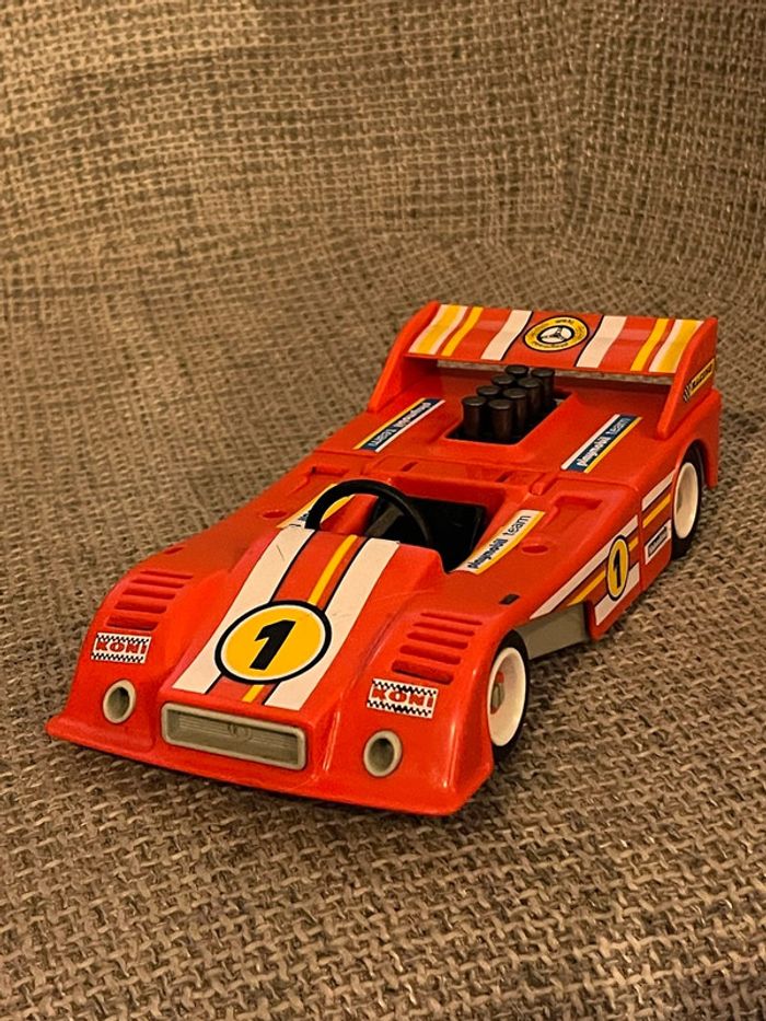 Voiture de course playmobil vintage - 1979