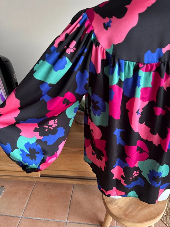 Blouse multicolore NEUVE - photo numéro 5