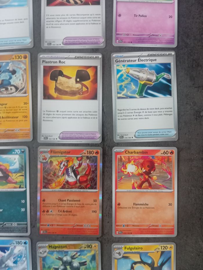 Lot 32 Cartes Pokémon Écarlate Et Violet Sans Doubles - photo numéro 5