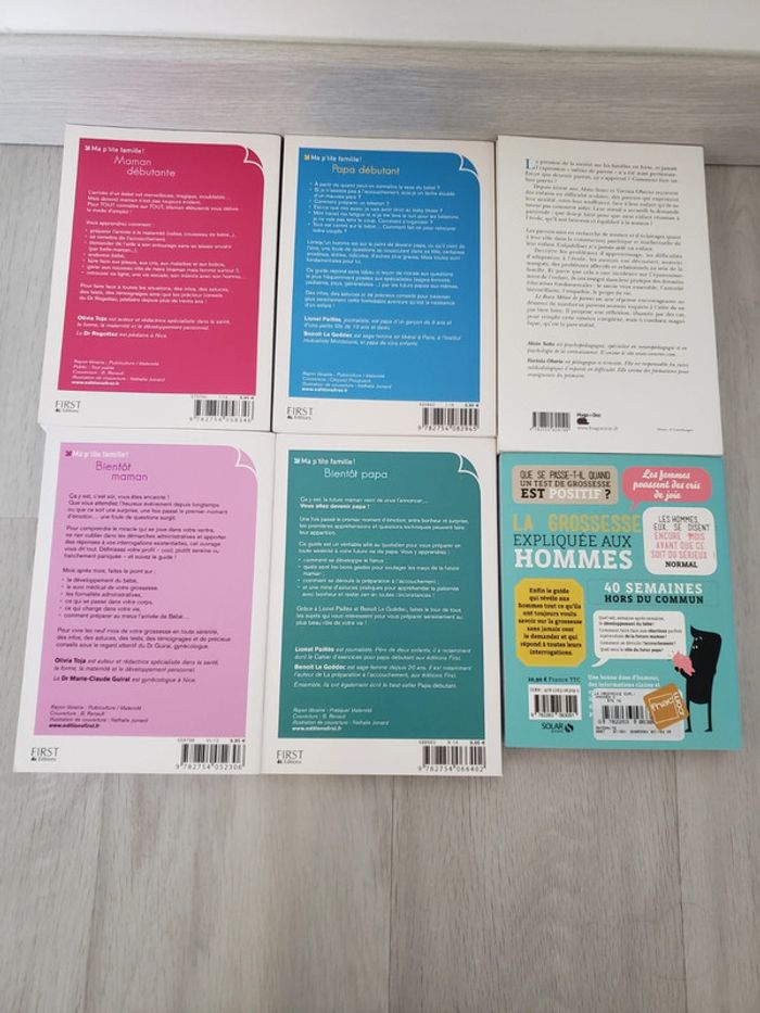 Lot livres grossesse et parents - photo numéro 2