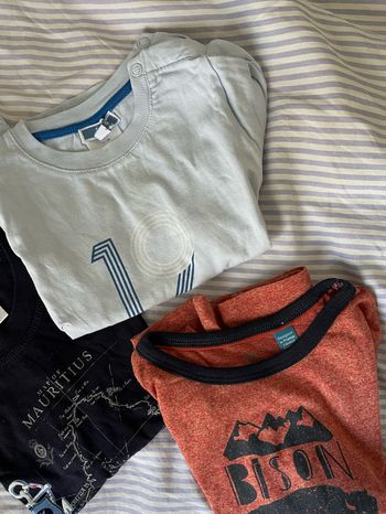 Lot 3 tshirt 3 ans
