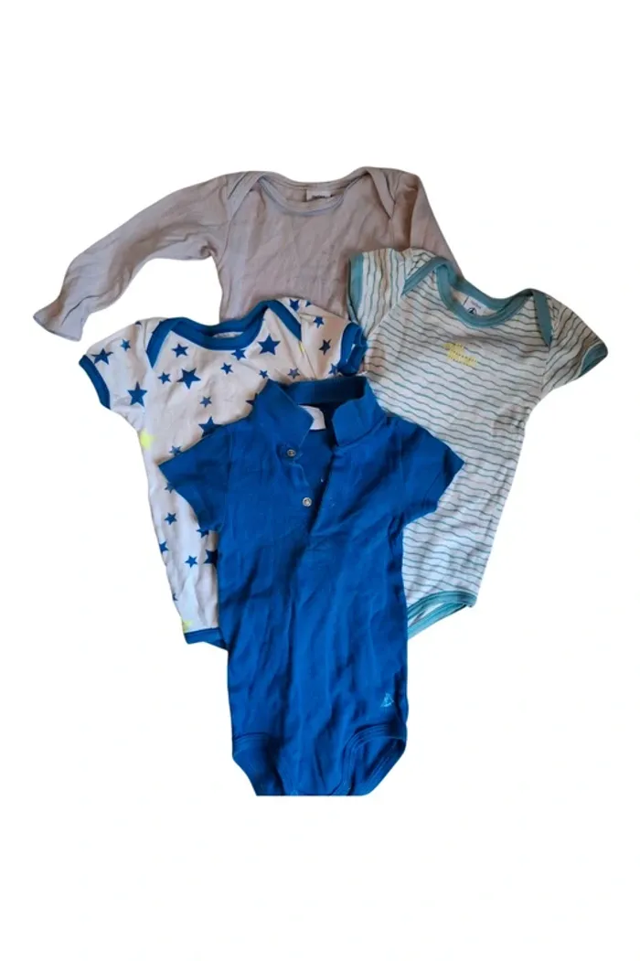 Lot bodies 12 mois