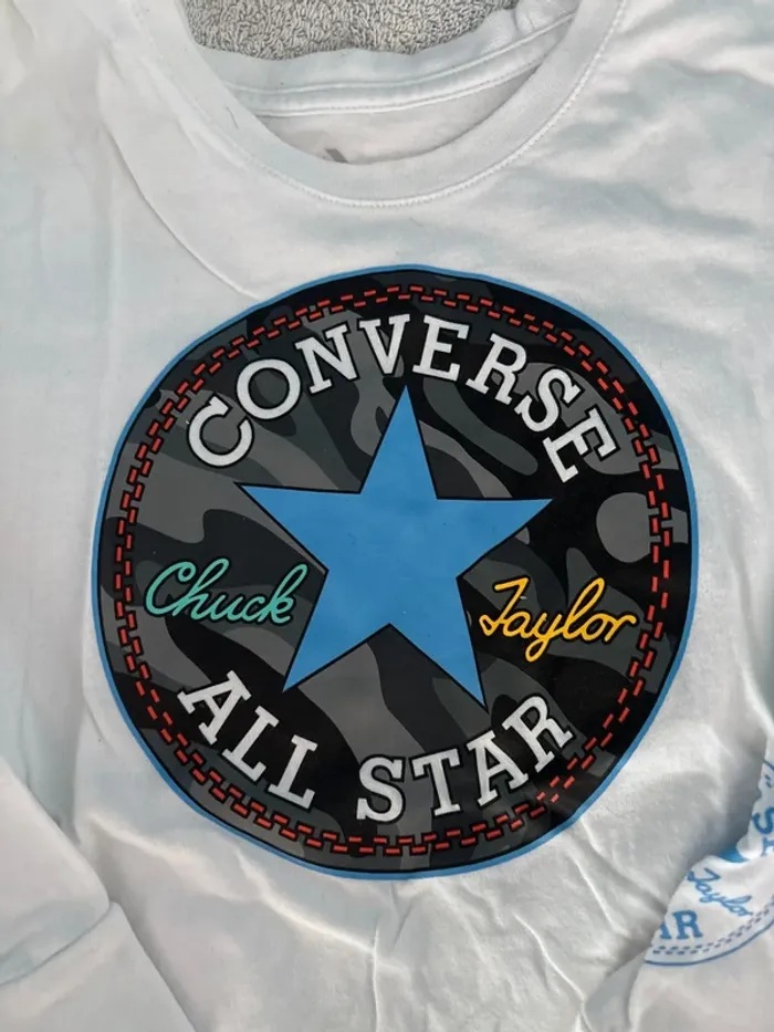T shirt converse - photo numéro 2