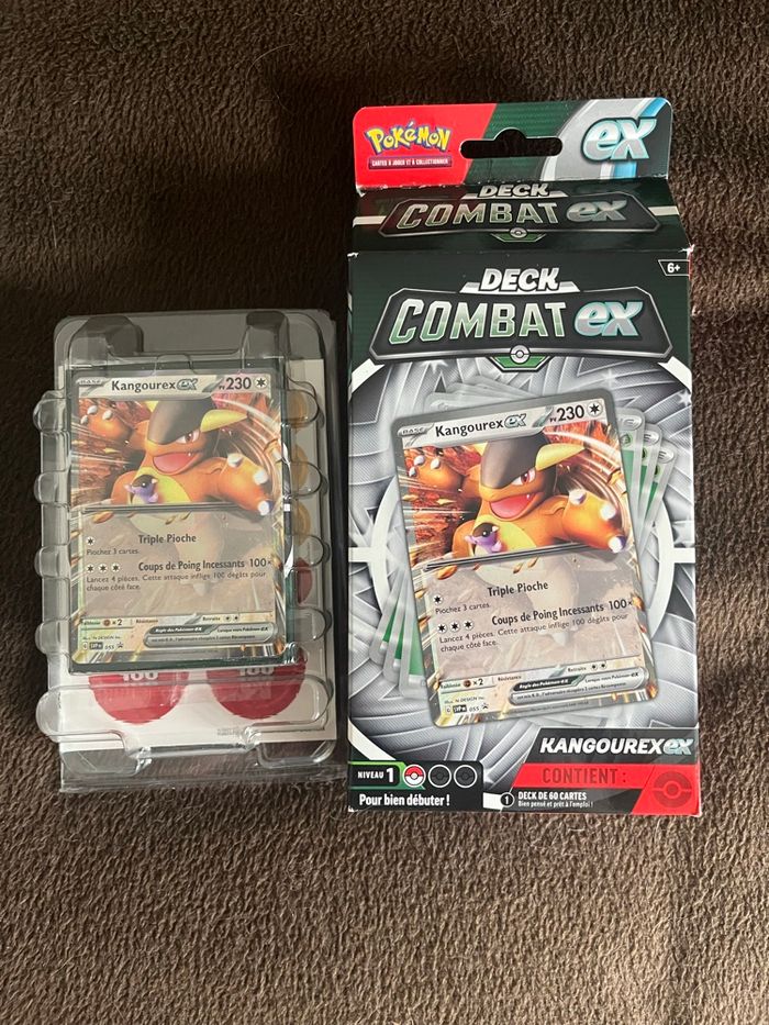 Deck combat ex Pokémon Kangourex ex Asmodee Carte Pokémon - photo numéro 3