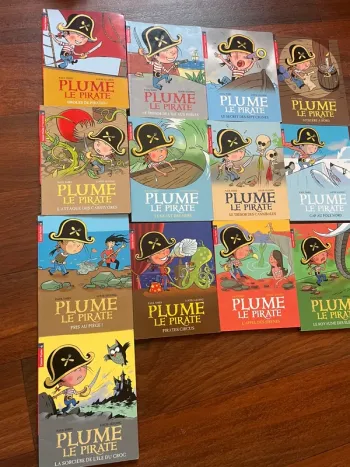 Lot plume le pirate