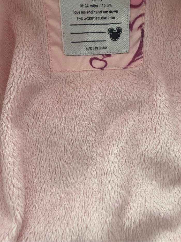 Doudoune Disney Minnie taille 18/24 mois - photo numéro 2