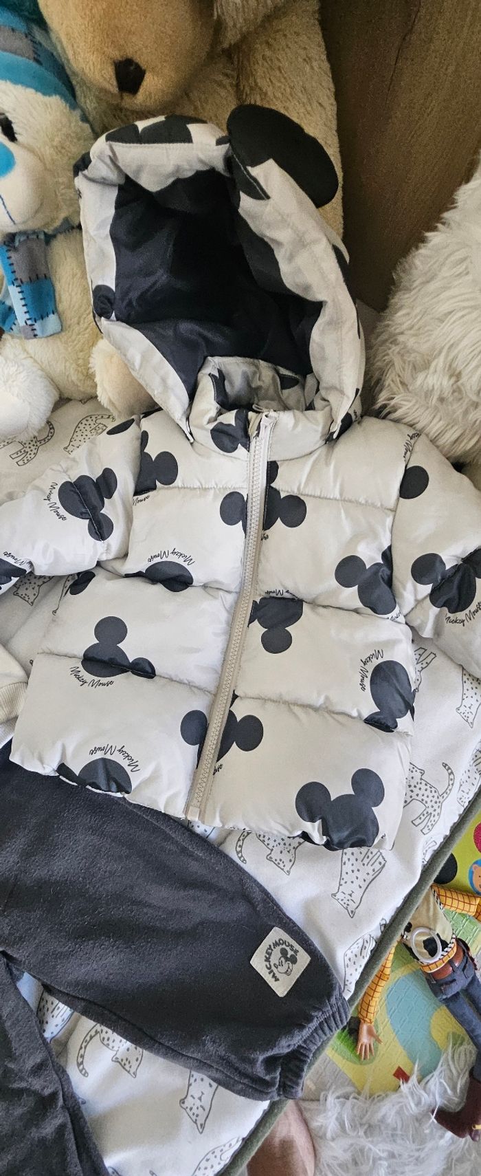 Ensemble bébé garçon hiver 3 pièces 9-12 mois 80 cm H&M - photo numéro 3