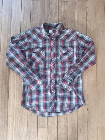Chemise wrangler manches longues à carreaux Taille M