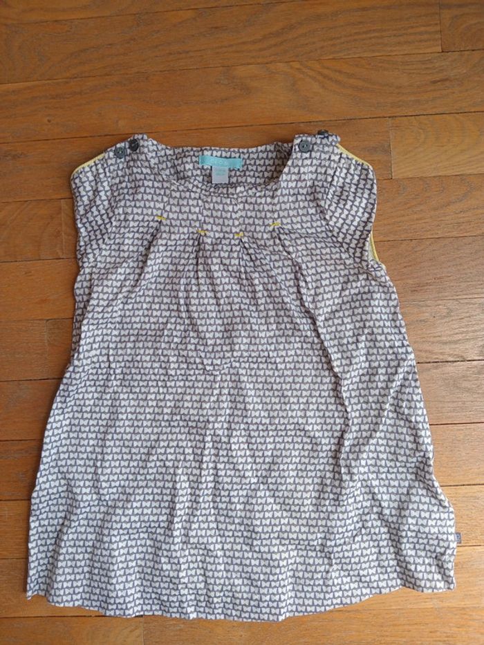 Robe été sans manches Obaibi coton 23 mois