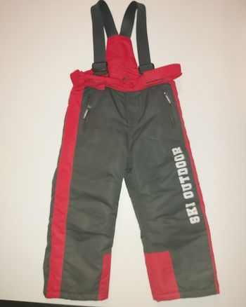 Pantalon de ski Orchestra enfant 4 ans – Bretelles et taille réglables