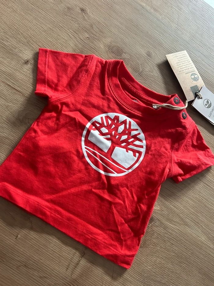 T shirt rouge Timberland NEUF - photo numéro 2