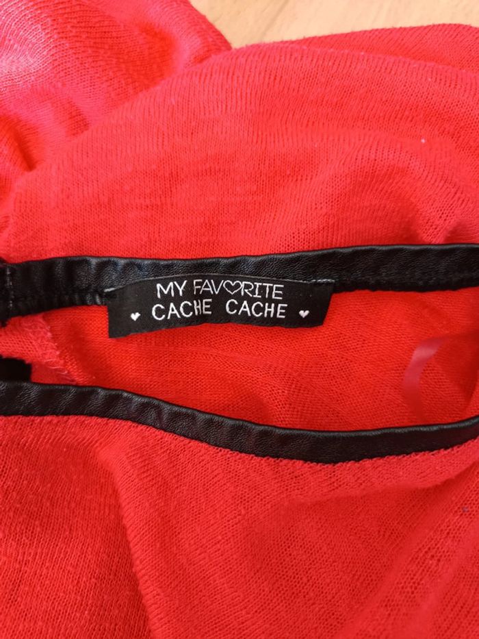 T-shirt taille M Cache cache - photo numéro 5