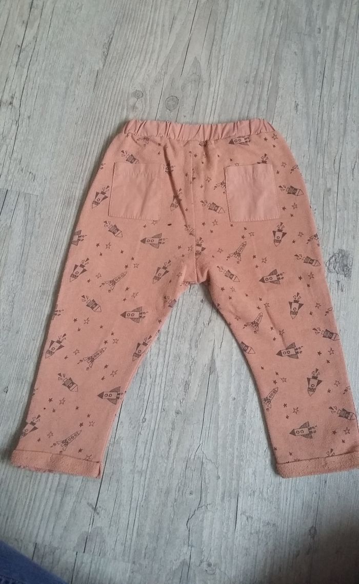 Pantalon en coton 18 mois Kiabi - photo numéro 3