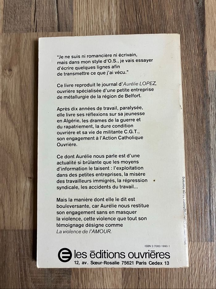 Livre-Aurélie-journal d’une OS - photo numéro 2