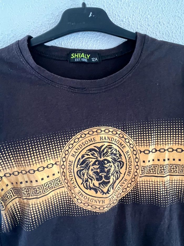 T-shirt doré Taille 12 ans 💫 - photo numéro 2