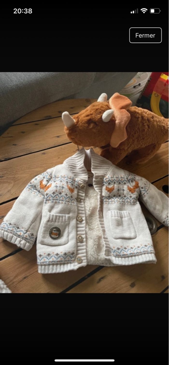 Jolie veste polaire sergent Major